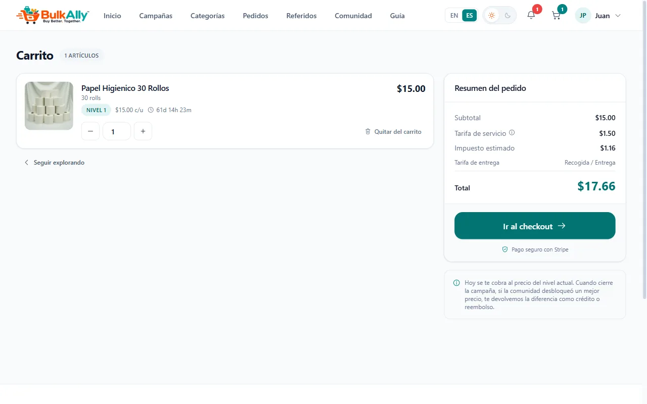 Paga y elige cómo recibirlo